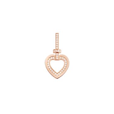Fred Pretty Woman earring in rose gold and diamonds