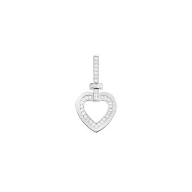 Fred Pretty Woman earring in white gold and diamonds