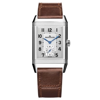 Montre Jaeger-LeCoultre Reverso Classic Large Small Second remontage manuel bracelet cuir Fagliano Q3858522