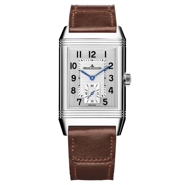 Jaeger-LeCoultre Reverso Classic Large Duoface small seconds watch manual winding leather strap Fagliano