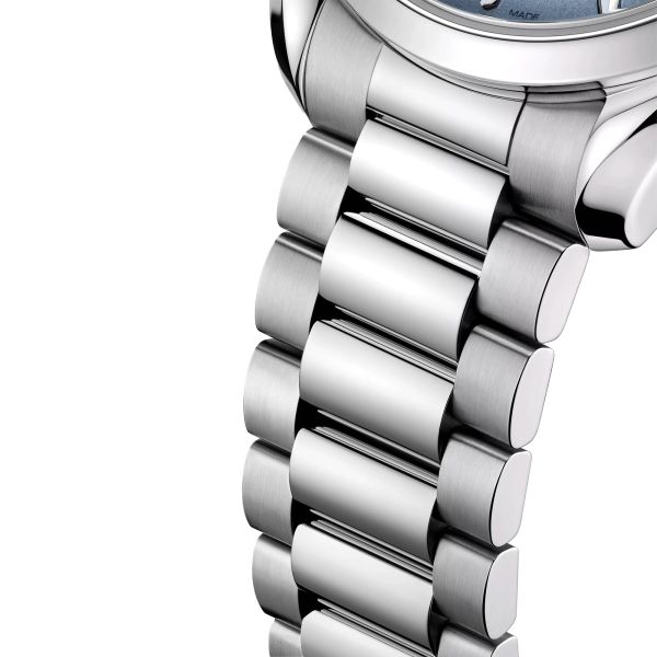 Montre Omega Seamaster Aqua Terra 150m 75ème Anniversaire Co-Axial Master Chronometer cadran bleu bracelet acier 38 mm