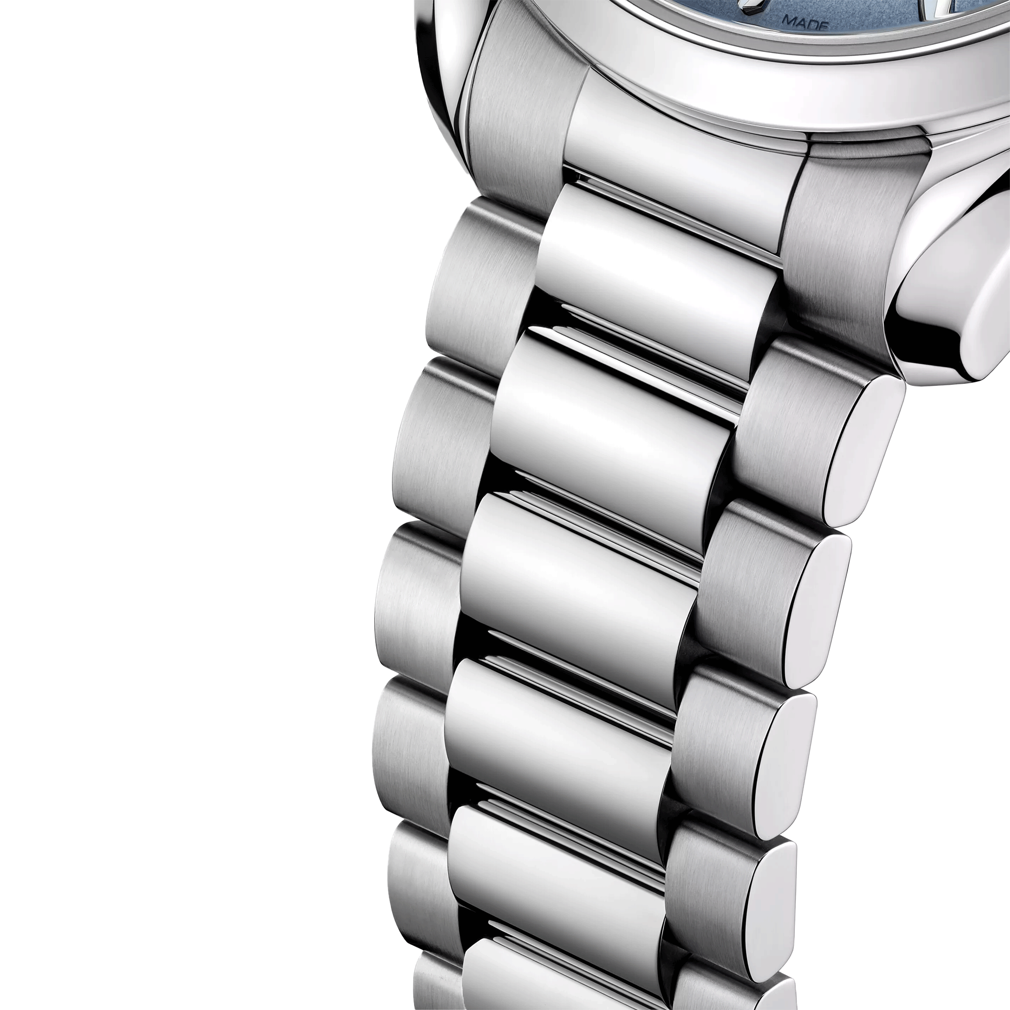 Montre Omega Seamaster Aqua Terra 150m 75ème Anniversaire Co-Axial Master Chronometer cadran bleu bracelet acier 38 mm
