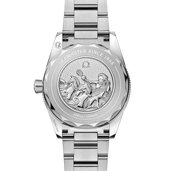 Omega Seamaster 300 75th Anniversary Master Chronometer Co-Axial blue dial steel bracelet 41 mm
