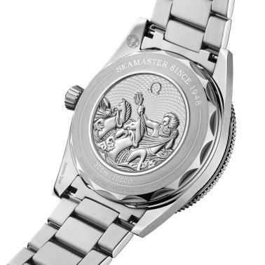 Omega Seamaster 300 75th Anniversary Master Chronometer Co-Axial blue dial steel bracelet 41 mm