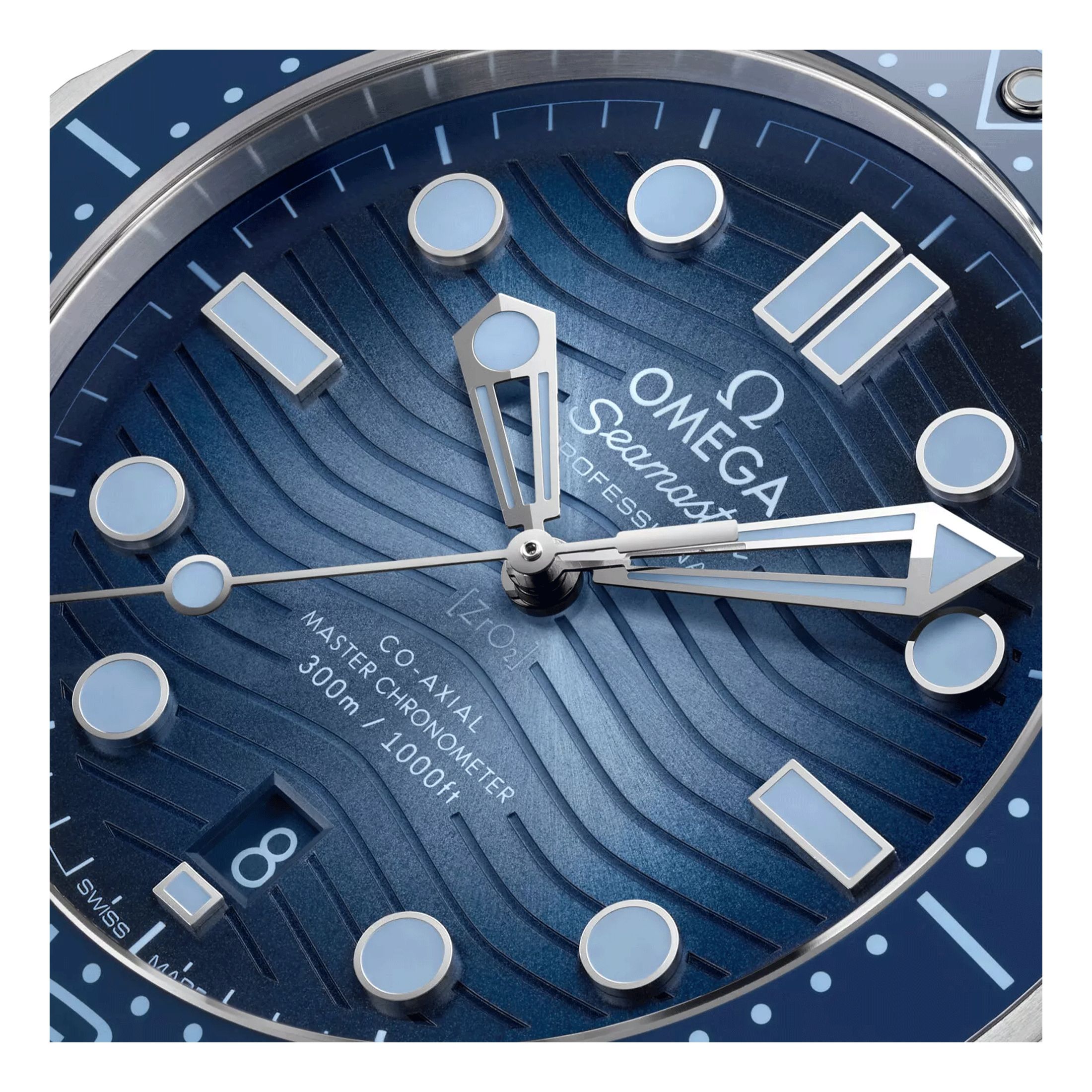 omega seamaster chrono blue