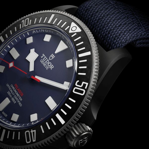 国内正規店新品TUDOR Pelagos FXD レッドブルコラボ42㎜ Tudor Pelagos FXD Alinghi Red Bull 43 mm Watch M25707KN-0001 - Lepage