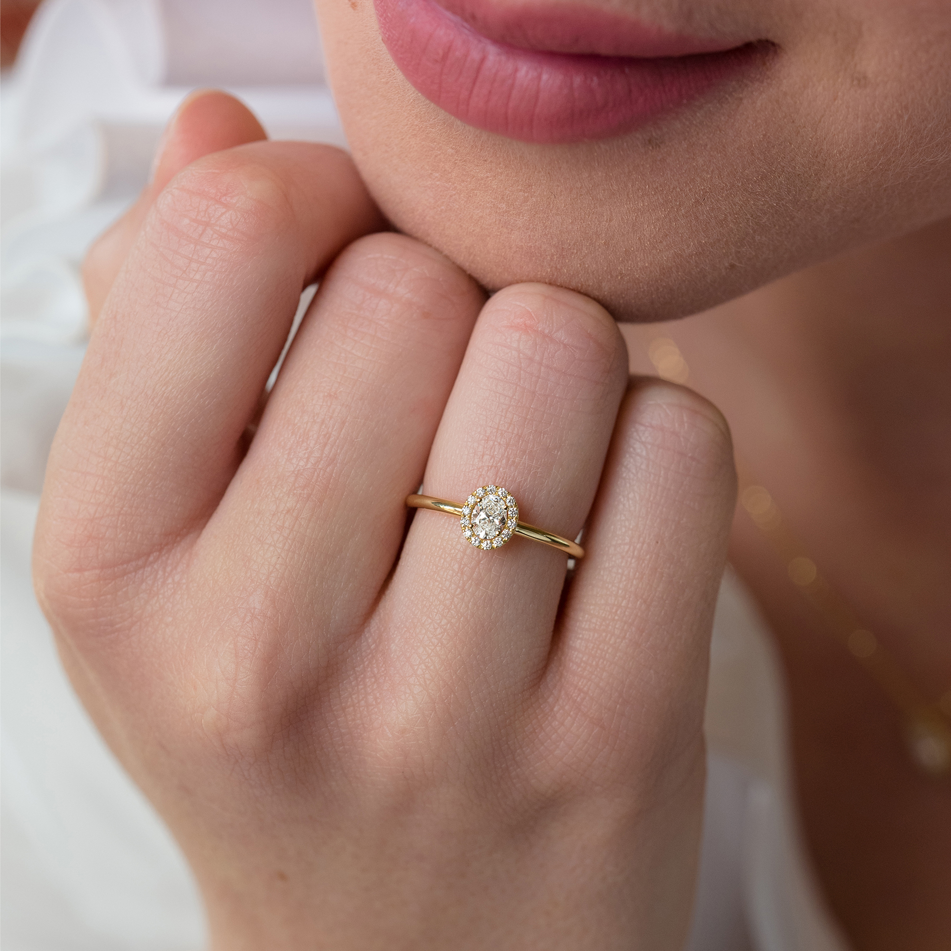 Bague Lepage Antoinette en or rose rubis et diamants