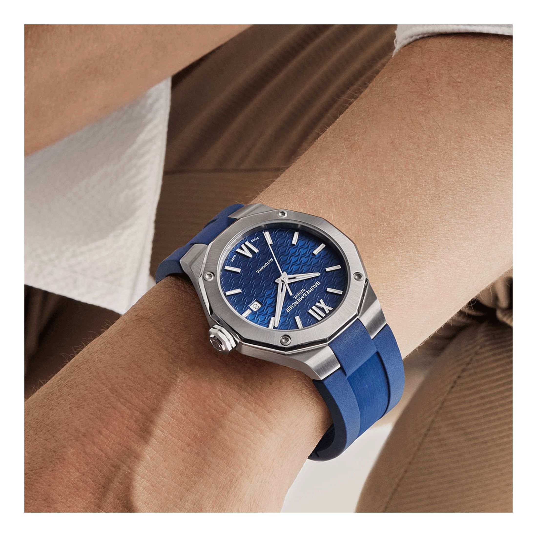 Baume mercier deals blue dial