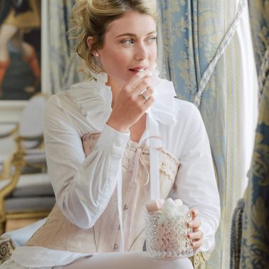 Solitaire Lepage Pompadour en or jaune et diamants