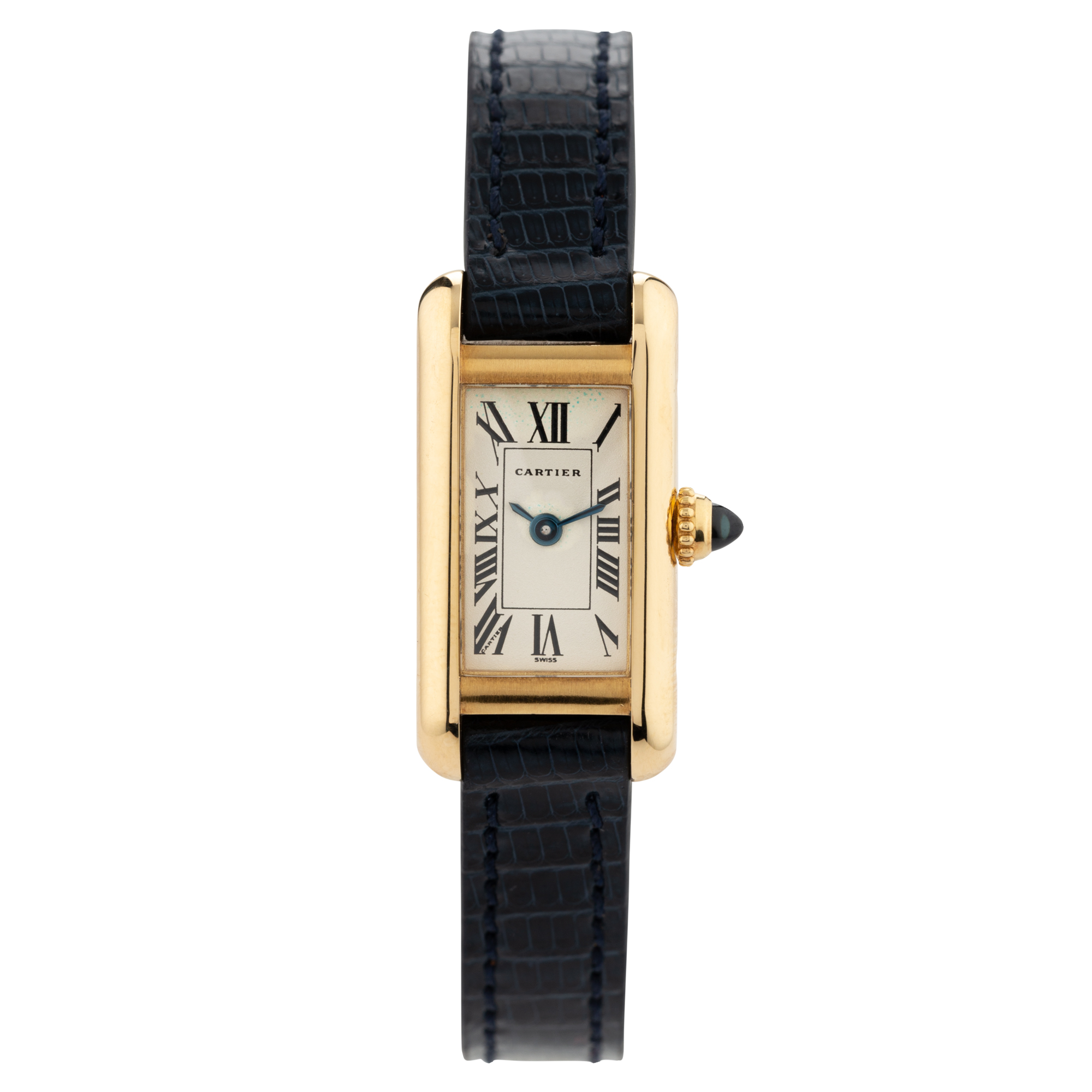 Vintage Cartier Tank Mini Americaine 1380 Yellow Gold Lepage