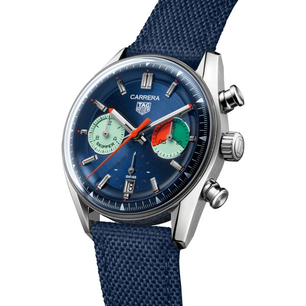 Montre TAG Heuer Carrera Chronographe Skipper Edition Limitée automatique 39 mm CBS2213.FN6002