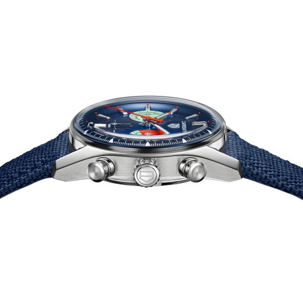 Montre TAG Heuer Carrera Chronographe Skipper Edition Limitée automatique 39 mm CBS2213.FN6002