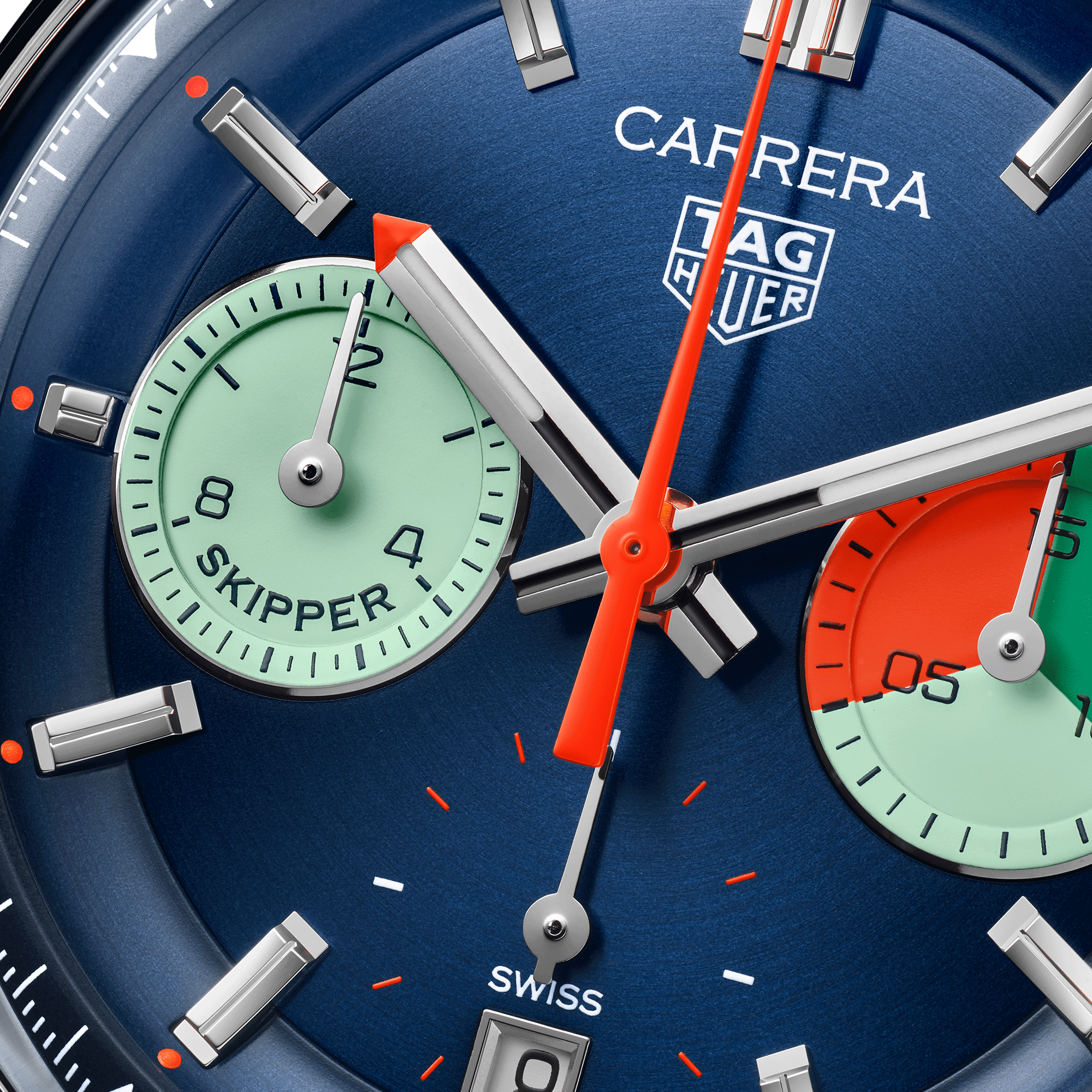 Montre TAG Heuer Carrera Chronographe Skipper Edition Limitée automatique 39 mm CBS2213.FN6002