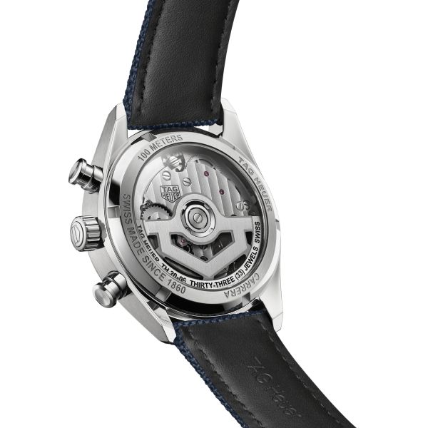Montre TAG Heuer Carrera Chronographe Skipper Edition Limitée automatique 39 mm CBS2213.FN6002