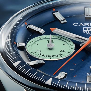 Montre TAG Heuer Carrera Chronographe Skipper Edition Limitée automatique 39 mm CBS2213.FN6002