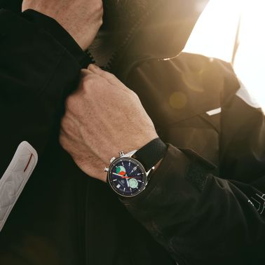 Montre TAG Heuer Carrera Chronographe Skipper Edition Limitée automatique 39 mm CBS2213.FN6002