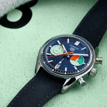 Montre TAG Heuer Carrera Chronographe Skipper Edition Limitée automatique 39 mm CBS2213.FN6002