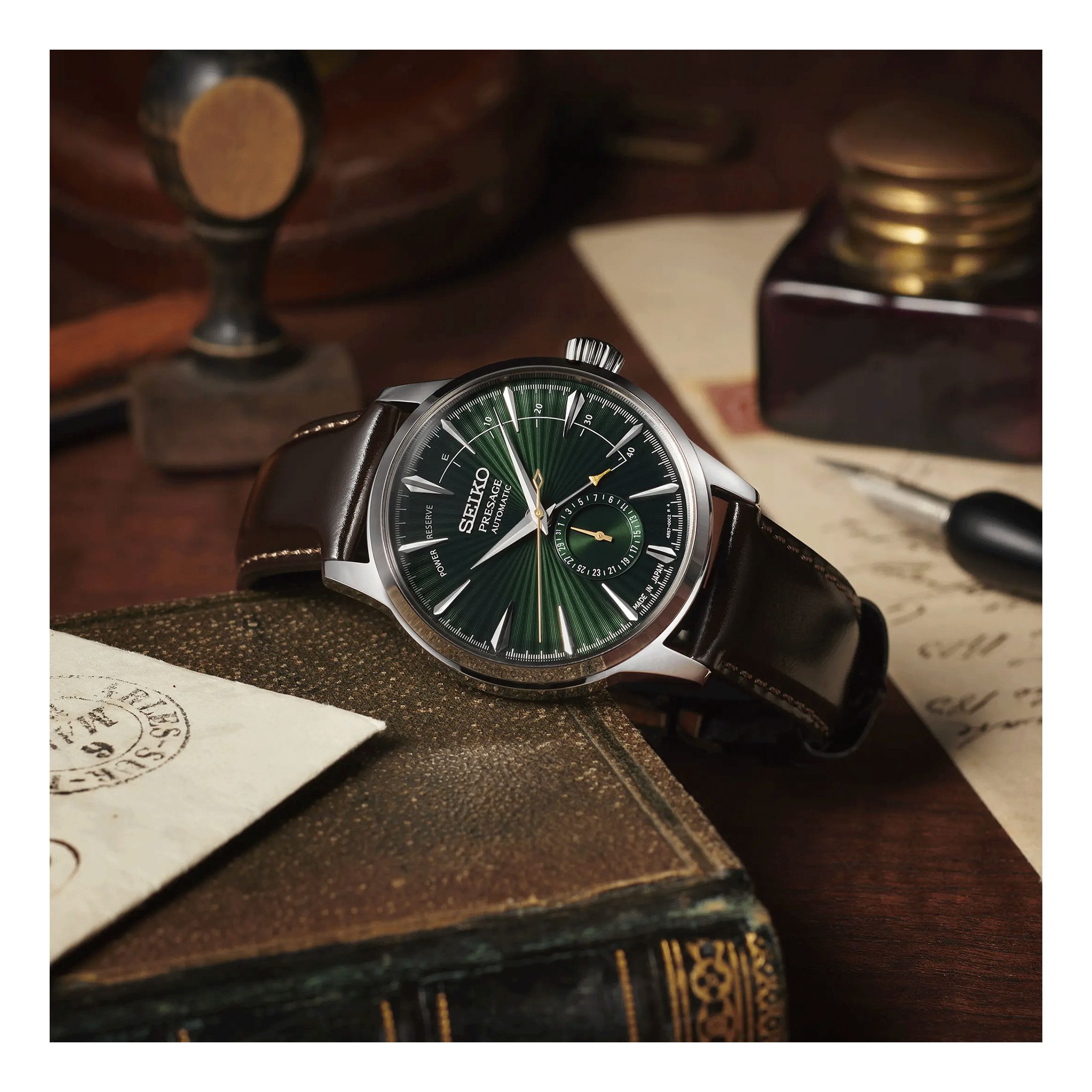 Cocktail Green Seiko Presage Cocktail Vert Montre Présage
