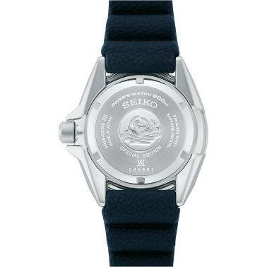 Seiko Prospex Automatic Diver's "King Samurai Great Blue" PADI blue dial silicon strap 43,8 mm
