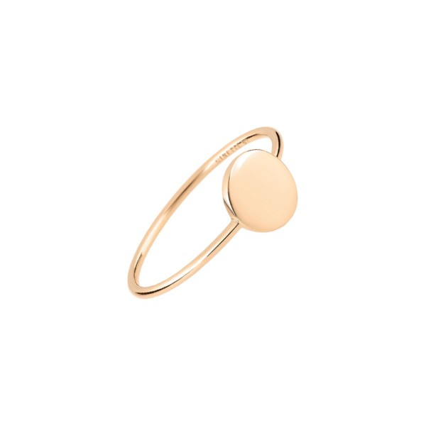 Bague Ginette NY Mini Ever Disc en or rose