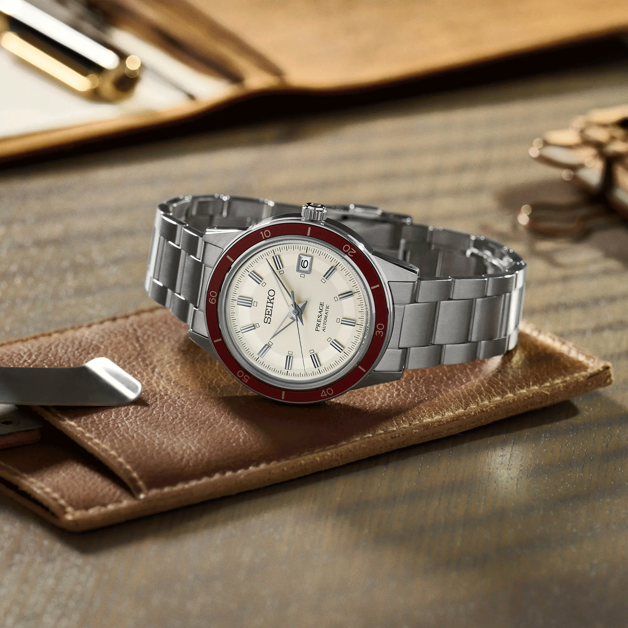 Montre Seiko Presage Style 60s automatique 40,8 mm SRPH93J1 Lepage