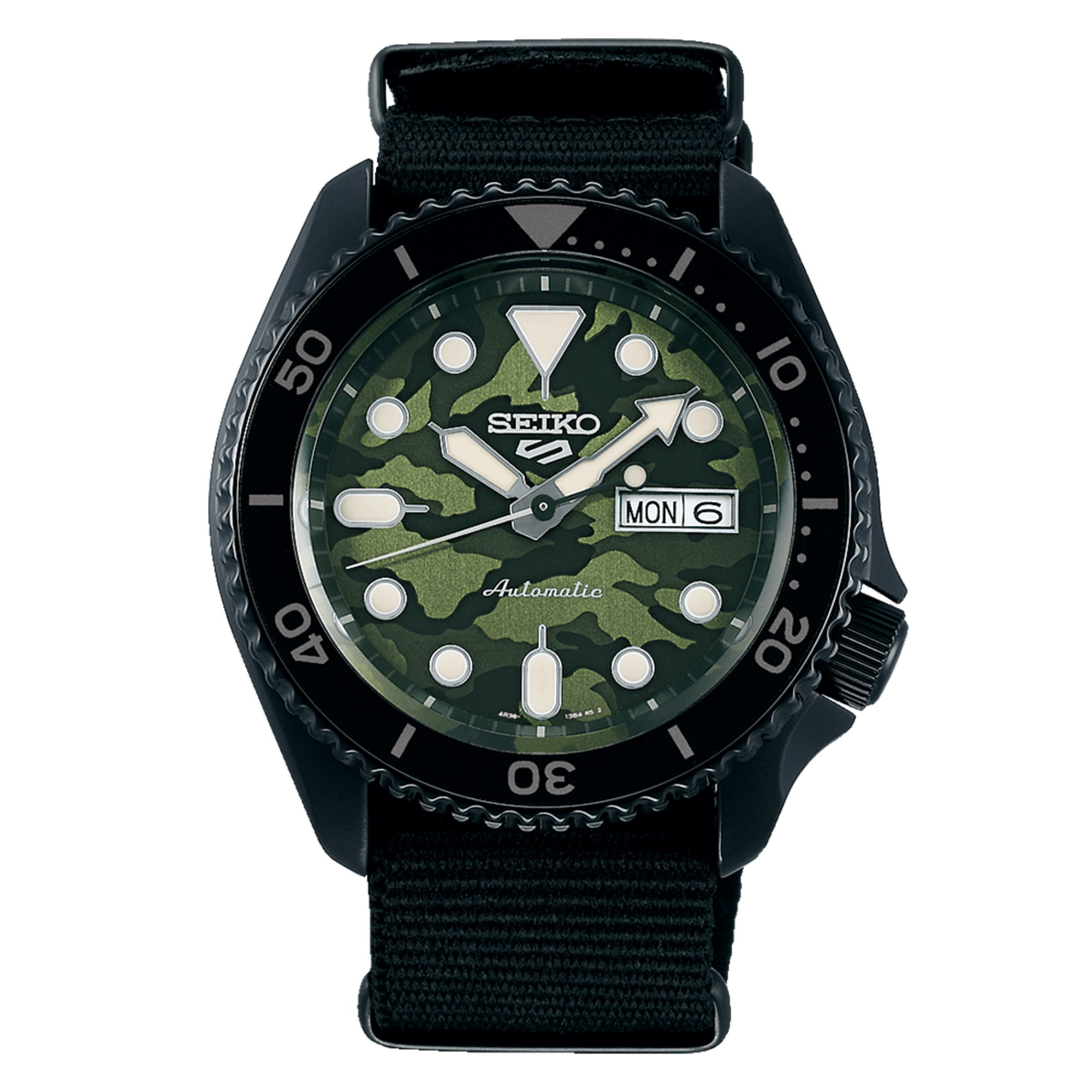 Montre Seiko Sports camouflage vert SRPJ37K1 Lepage