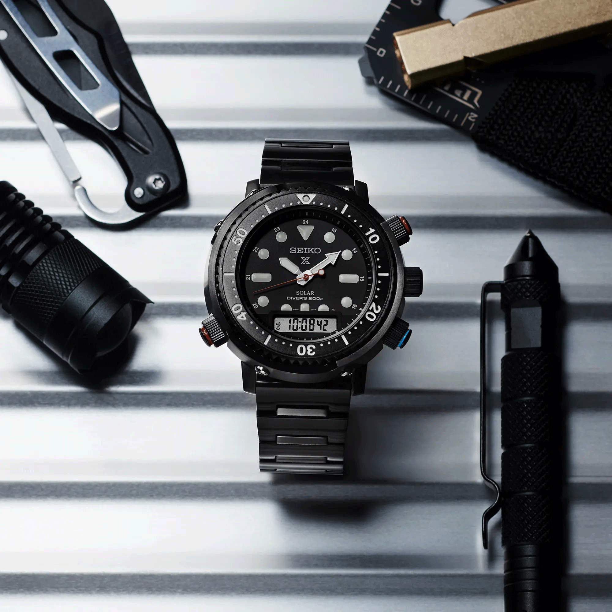 Seiko Prospex Hybrid Diver s Commando Arnie SNJ037P1 Lepage