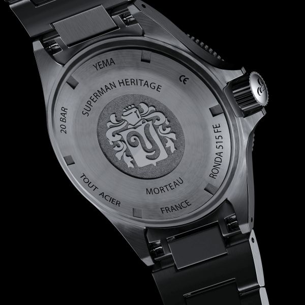 Yema Superman Heritage quartz 39 mm Watch YMHF1573-AU62 - Lepage