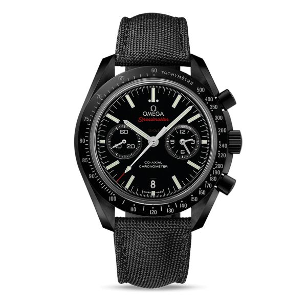 Montre Omega Speedmaster Dark Side of The Moon automatique Co-Axial bracelet nylon 44,25 mm