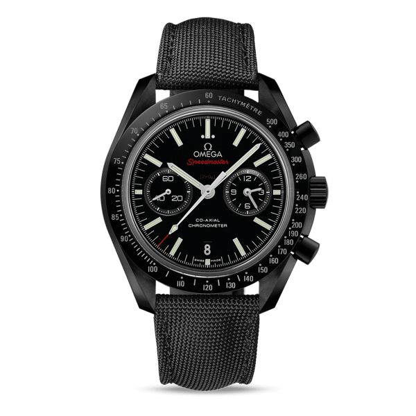 Omega Speedmaster Dark Side of The Moon automatic Co-Axial nylon strap 44,25 mm