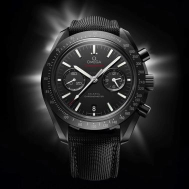 Montre Omega Speedmaster Dark Side of The Moon automatique Co-Axial bracelet nylon 44,25 mm
