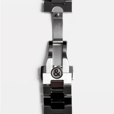 Montre Bell & Ross BR 05 GMT Sky Blue automatique cadran bleu bracelet acier 41 mm