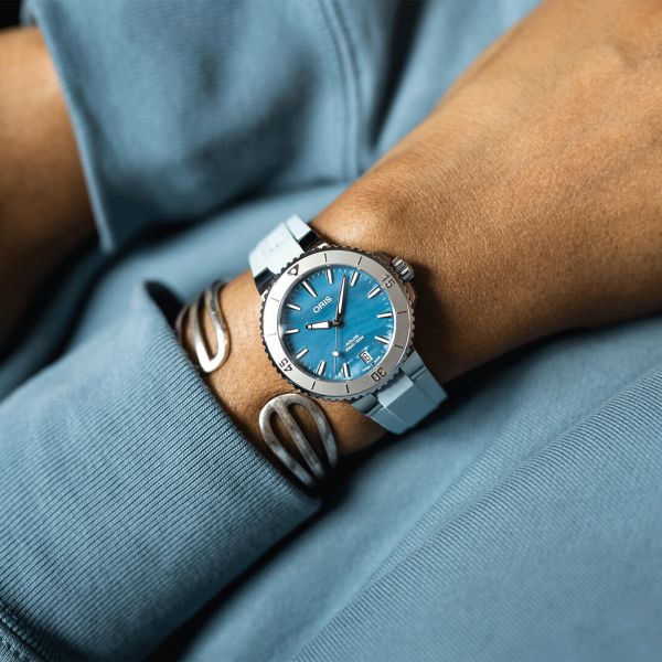Oris aquis 2024 silicone strap