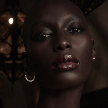 Créoles Ginette NY Cocktail en or rose et quartz lemon BOCOKLQ2