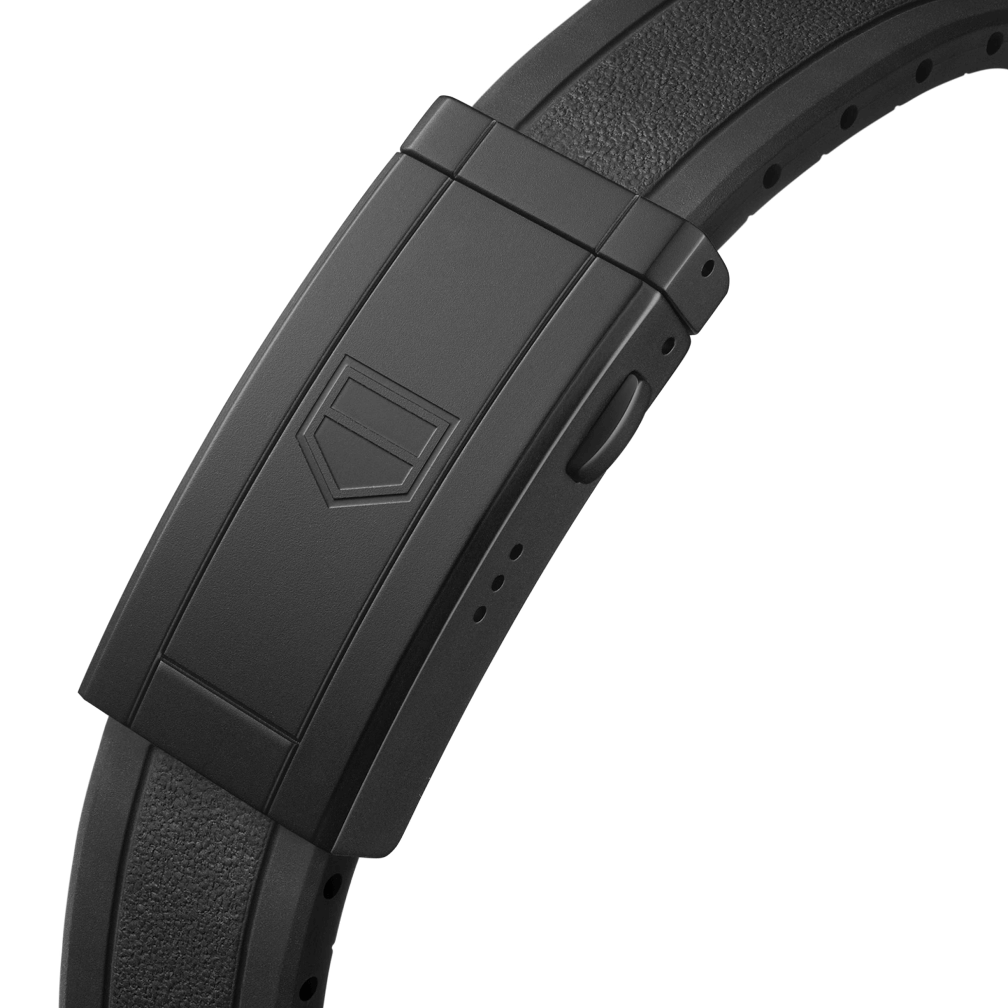 Montre TAG Heuer Aquaracer Professional 200 Solargraph solaire cadran noir bracelet caoutchouc noir 40 mm WBP1112.FT6199
