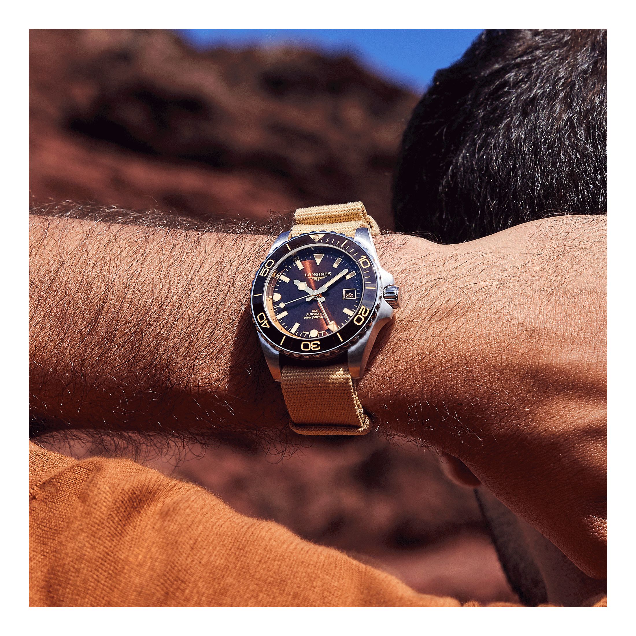 Longines Hydroconquest GMT Auto 41 mm Watch Lepage