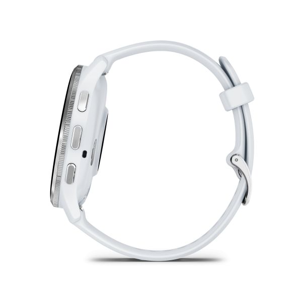 Garmin Venu 3 Silver white silicone strap 45 mm