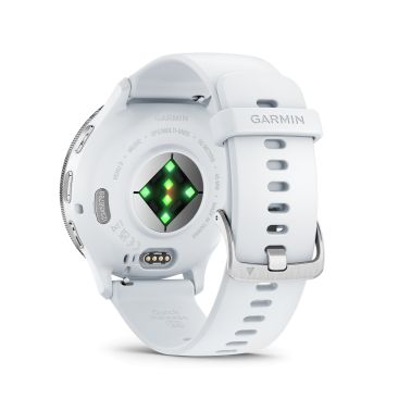 Garmin Venu 3 Silver white silicone strap 45 mm