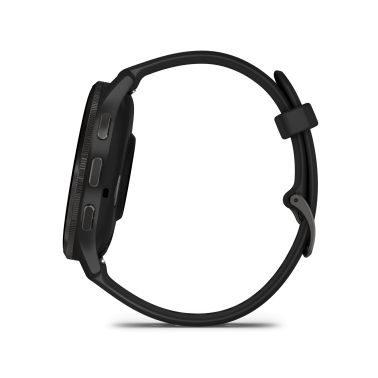 Garmin Venu 3 Gray black silicone strap 45 mm