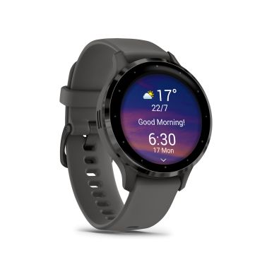 Garmin Venu 3S Gray dark gray silicone strap 41 mm