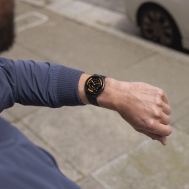 Garmin Venu 3 Gray black silicone strap 45 mm