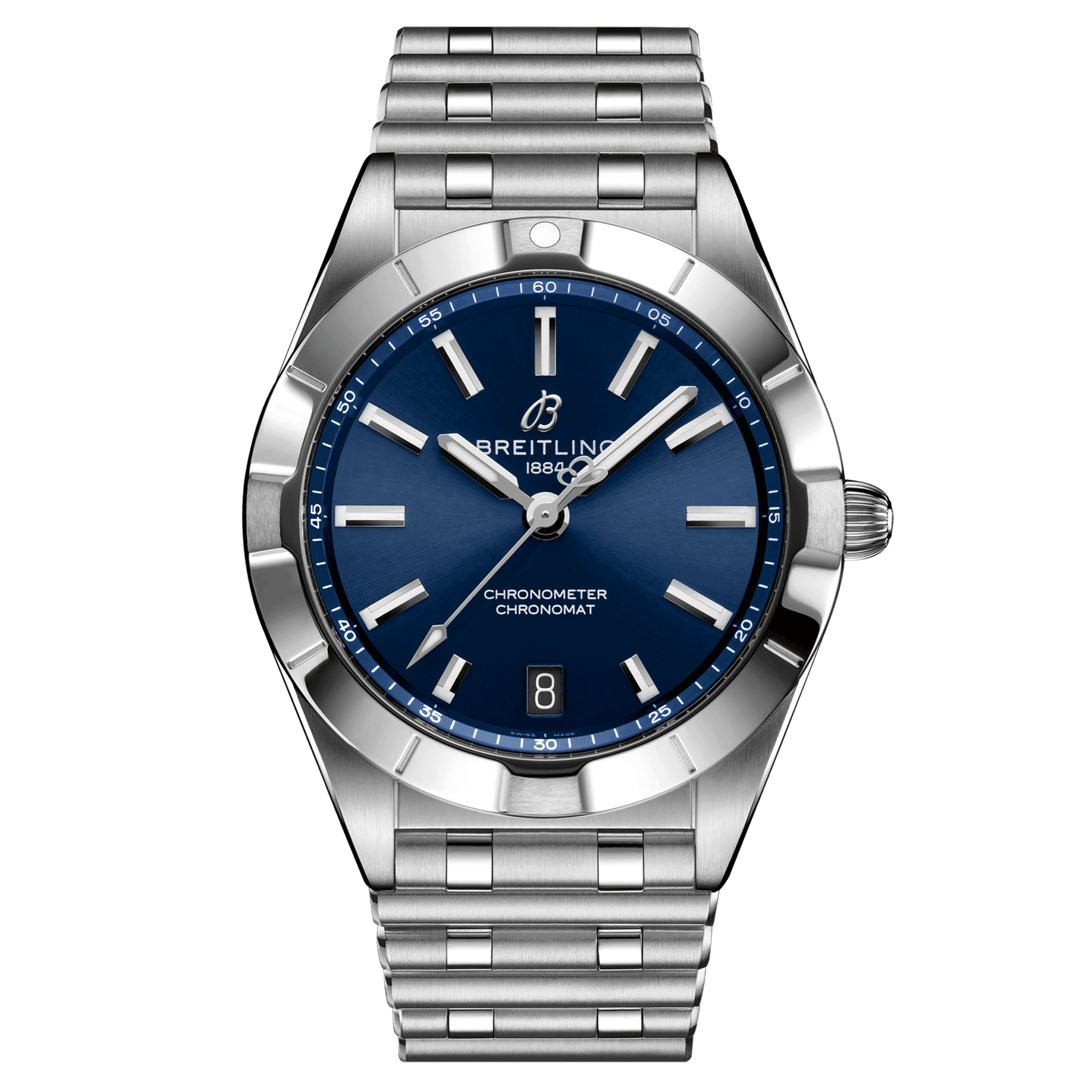 Watch Breitling Chronomat Lady Superquartz night blue dial 32 mm