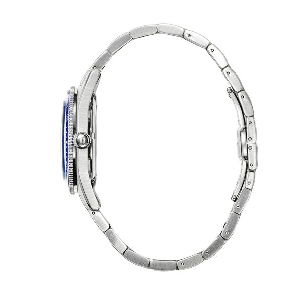 Montre Lip Nautic 3 automatique cadran bleu bracelet acier 39 mm