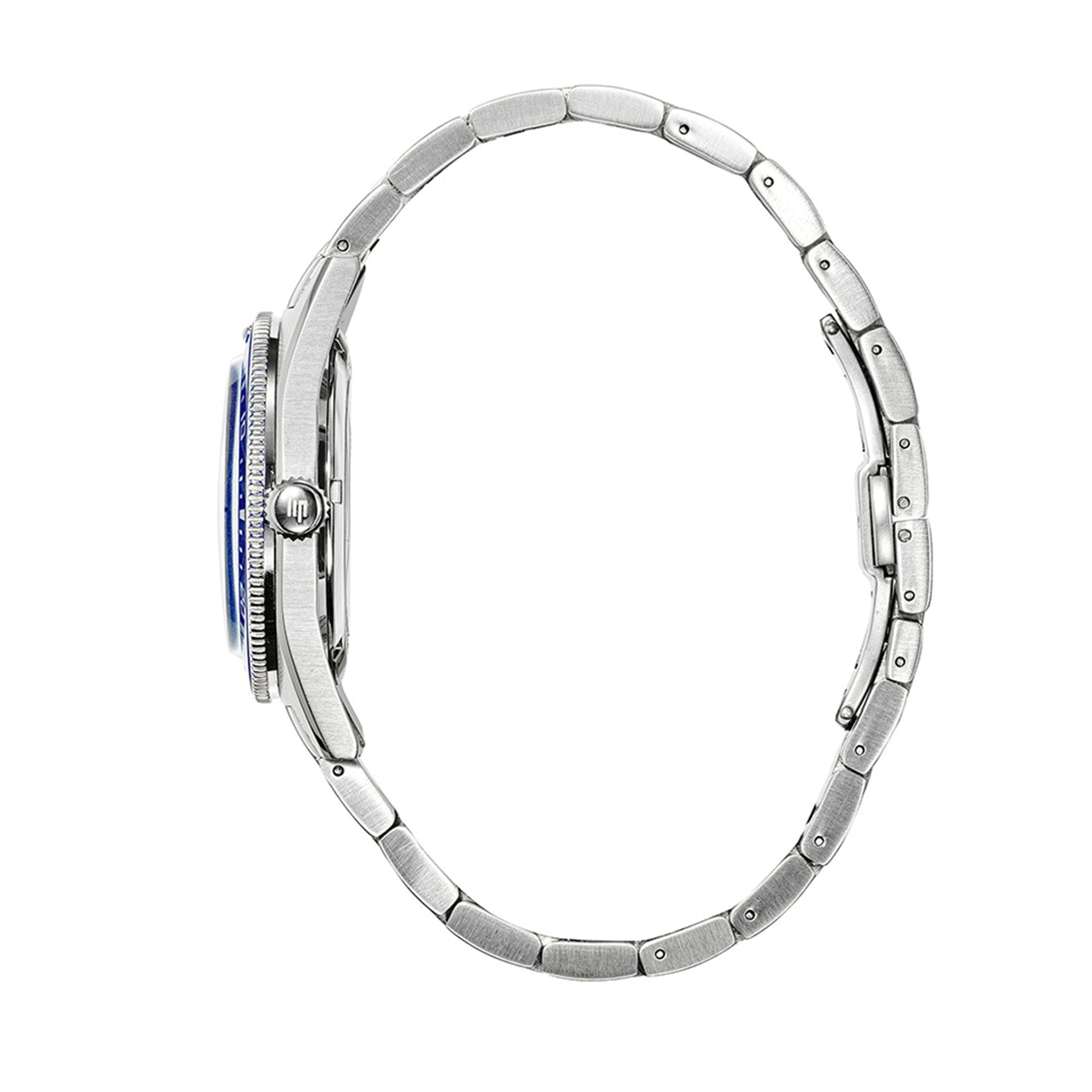 Montre Lip Nautic 3 automatique cadran bleu bracelet acier 39 mm