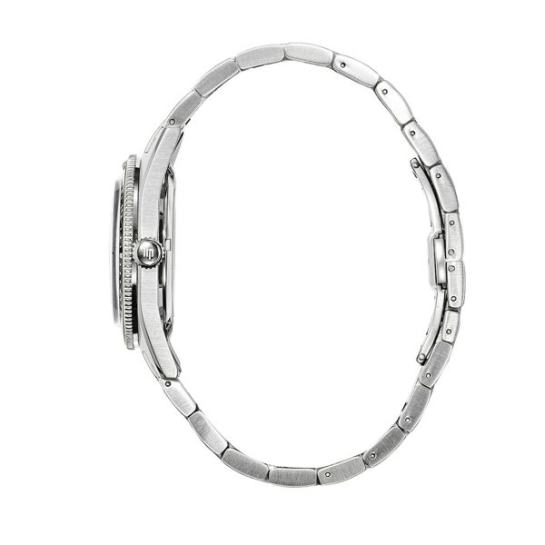 Montre Lip Nautic 3 automatique cadran noir bracelet acier 39 mm