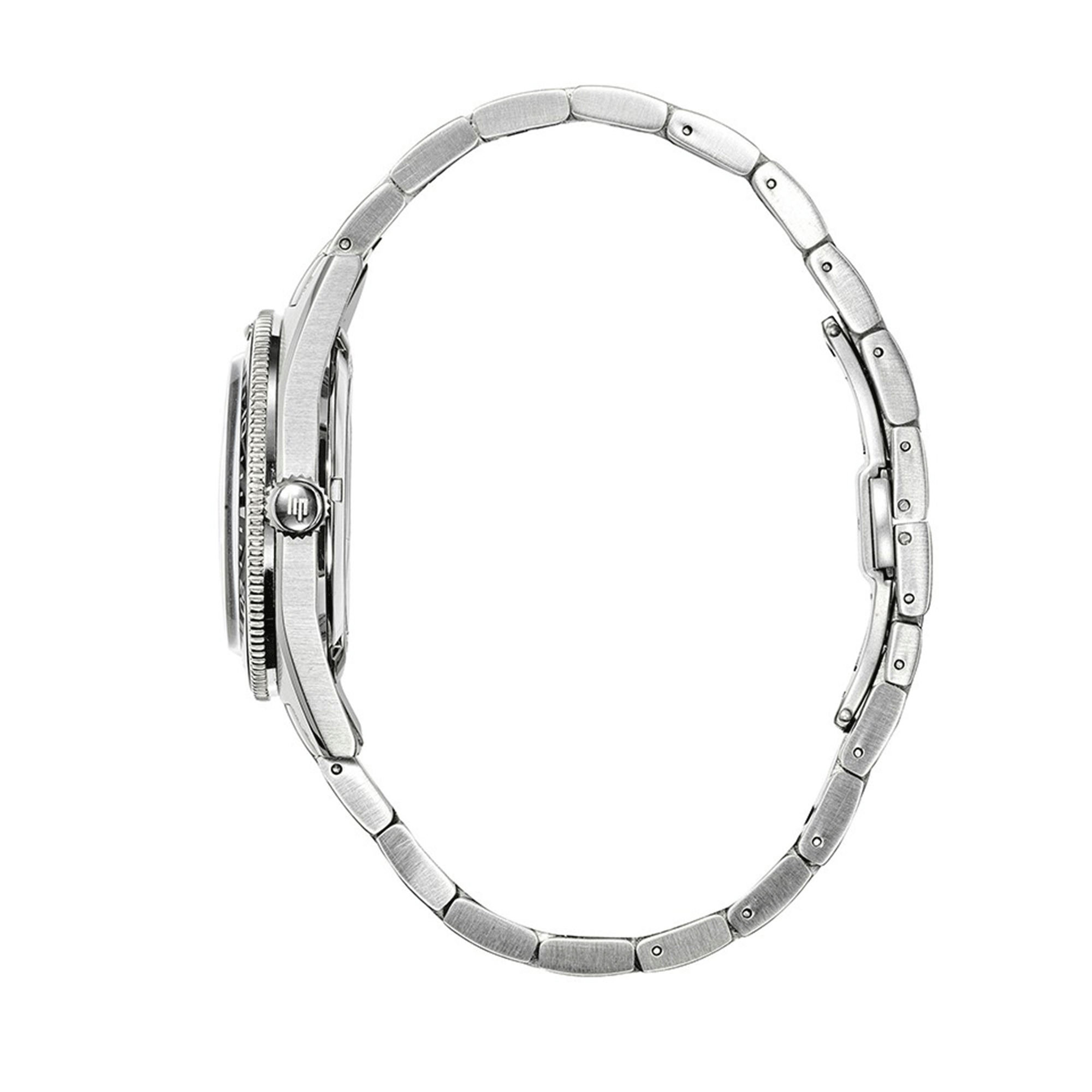 Montre Lip Nautic 3 automatique cadran noir bracelet acier 39 mm