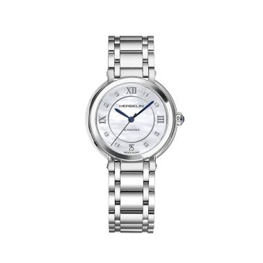 Montre Herbelin Galet Automatique cadran nacre bracelet acier 33,5 mm