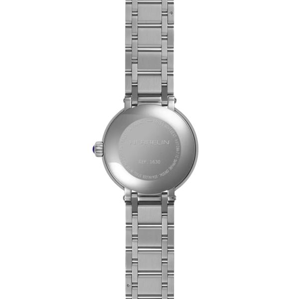 Montre Herbelin Galet Automatique cadran nacre bracelet acier 33,5 mm