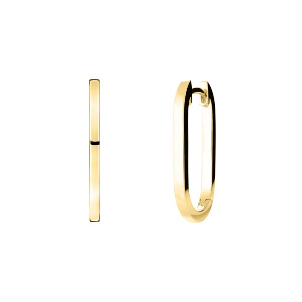 So Shocking Origine hoop earrings Small model in yellow gold