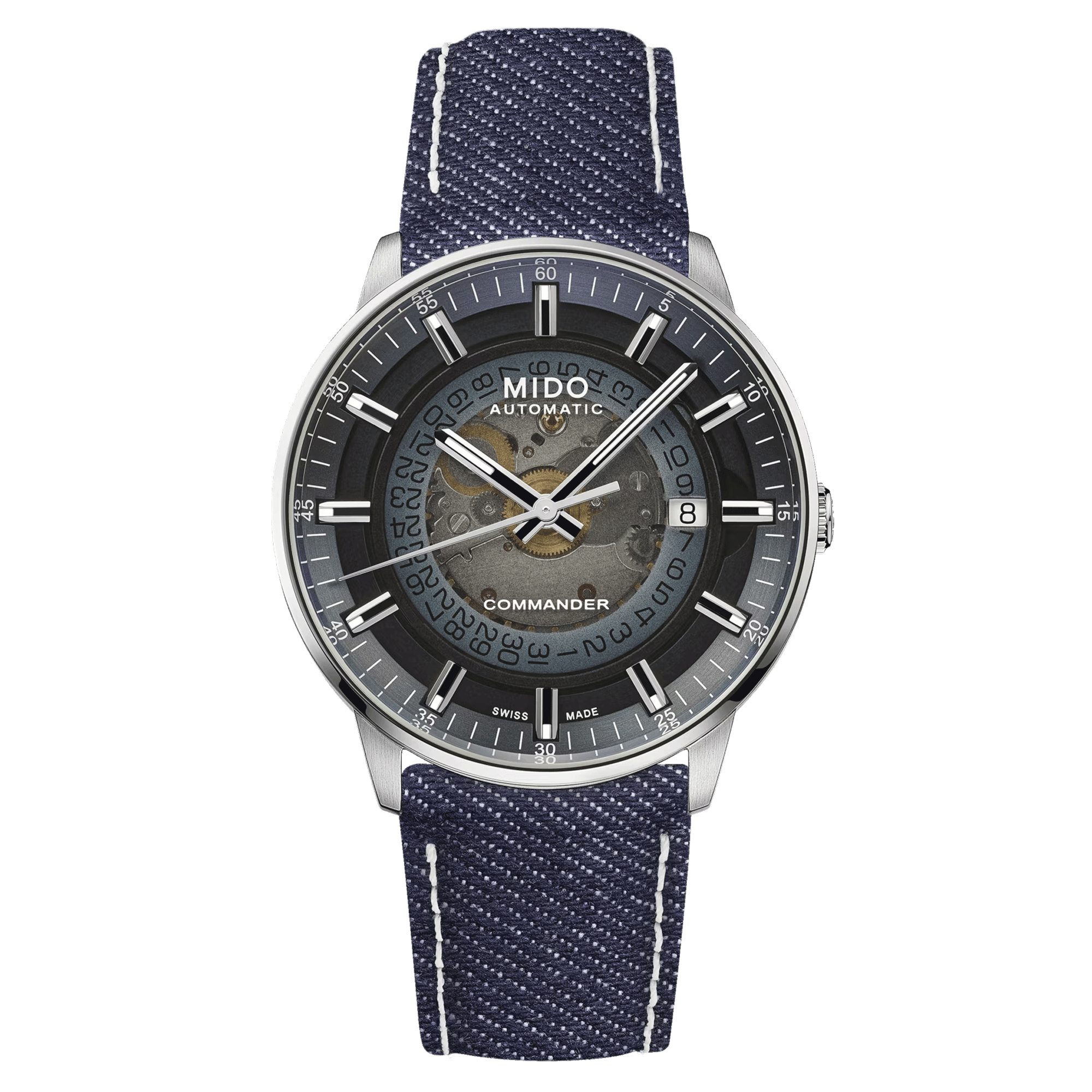 Mido Commander Gradient Auto 40 mm Watch M021.407.18.411.00 Mido Commander Gradient Auto 40 mm Watch M021.407.18.411.00